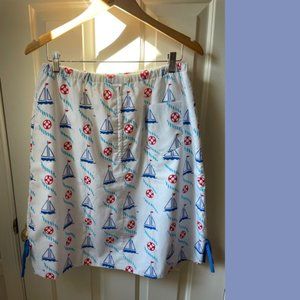 Vintage Handmade Nautical Skort